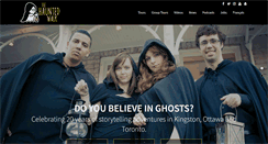 Desktop Screenshot of hauntedwalk.com
